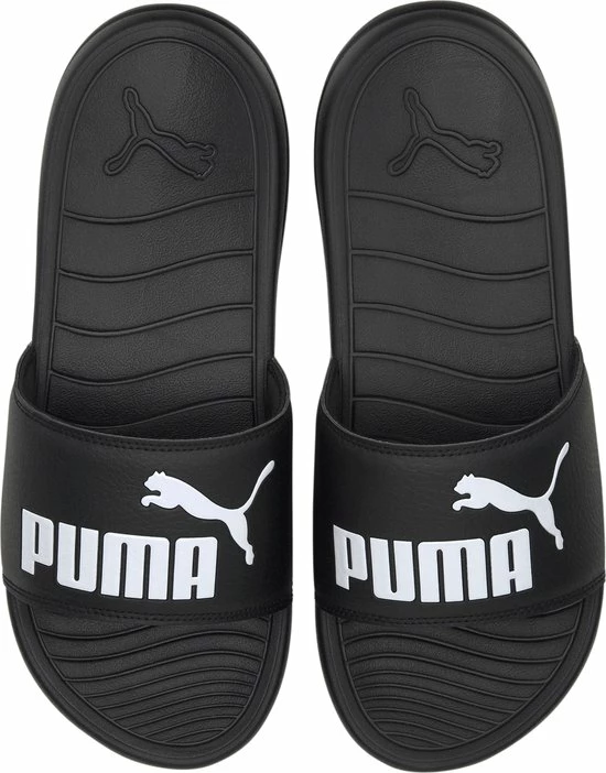 PUMA Popcat 20 Unisex Slippers - Black/White - Maat 44.5 10 PUMA Popcat 20 Unisex Slippers - Black/White - Maat 44.5 - Afbeelding 8