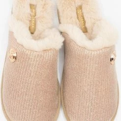 Michael Kors Janis Dames Pantoffels - Beige - Maat 40 -Dames Winkel 550x703 5