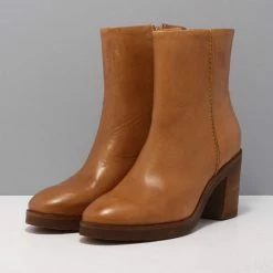 VIA VAI Taara Jade Enkellaarsjes Dames - Cognac - Maat 38 31 VIA VAI Taara Jade Enkellaarsjes Dames - Cognac - Maat 38 -Dames Winkel 550x707 10