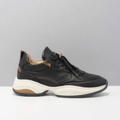 VIA VAI Pepper Jyll Sneakers - Leer - Zwart - Maat 41 -Dames Winkel 550x707 16