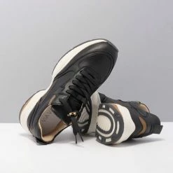 VIA VAI Pepper Jyll Sneakers - Leer - Zwart - Maat 41 -Dames Winkel 550x707 18