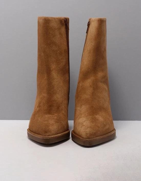 VIA VAI Kailee Faye Enkellaarsjes Dames - Cognac - Maat 38 7 VIA VAI Kailee Faye Enkellaarsjes Dames - Cognac - Maat 38 - Afbeelding 5