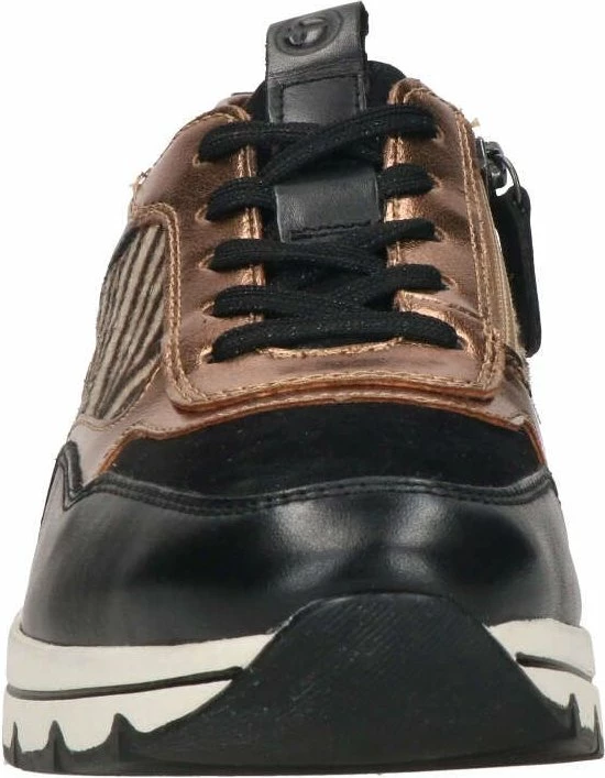 Tamaris Sneakers Zwart Leer 102406 - Dames - Maat 39 7 Tamaris Sneakers Zwart Leer 102406 - Dames - Maat 39 - Afbeelding 5