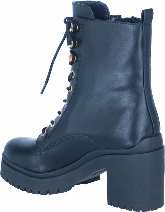Guess Cabra Dames Veterboot - Zwart - Maat 38 12 Guess Cabra Dames Veterboot - Zwart - Maat 38 - Afbeelding 10