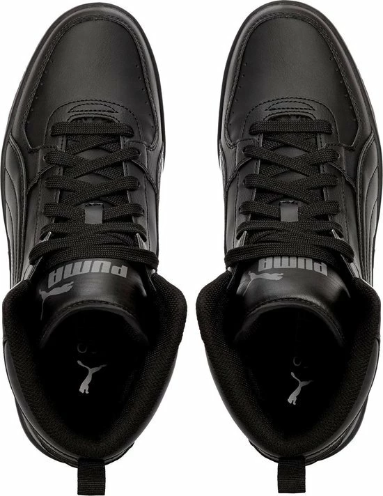 Puma Rebound Joy Hoge Heren Sneakers - Zwart - Maat 40 - Uitneembare Zool 25 Puma Rebound Joy Hoge Heren Sneakers - Zwart - Maat 40 - Uitneembare Zool - Afbeelding 23