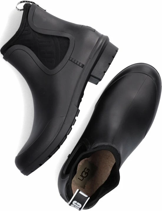 UGG W Chevonne Regenlaarzen - Rubber Laarzen - Dames - Zwart - Maat 39 18 UGG W Chevonne Regenlaarzen - Rubber Laarzen - Dames - Zwart - Maat 39 - Afbeelding 16
