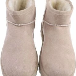 Yabalash Damen Klassische Stiefeletten - Beige 8 Yabalash Damen Klassische Stiefeletten - Beige -Dames Winkel 550x716 2