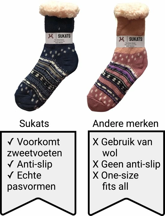 Sukats® Huissokken - Homesocks - Maat 36-41 - Grijs/Zwart - Anti-Slip - Fluffy - Dames Huissokken - Variant 24 5 Sukats® Huissokken - Homesocks - Maat 36-41 - Grijs/Zwart - Anti-Slip - Fluffy - Dames Huissokken - Variant 24 - Afbeelding 3