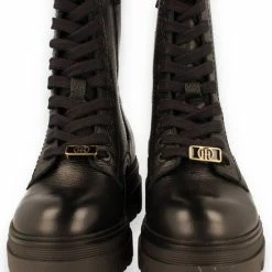 Tommy Hilfiger - Monochromatic Lace Up Boot - Black - 40 -Dames Winkel 550x720 2