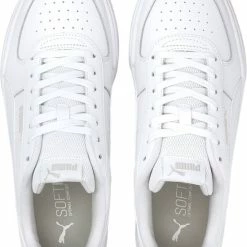 PUMA Caven Unisex Sneakers - White/GrayViolet - Maat 45 -Dames Winkel 550x725 5