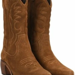 PS Poelman BABS Dames Western Laarzen - Donker Bruin - Maat 41 -Dames Winkel 550x726 2