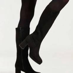 Graceland Lange Zwarte Laars Hoge Hak - Maat 37 12 Graceland Lange Zwarte Laars Hoge Hak - Maat 37 -Dames Winkel 550x733 18