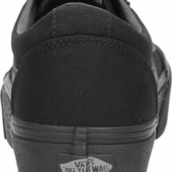 Vans Ward Platform Dames Sneakers - (Canvas) Black/Black - Maat 42 -Dames Winkel 550x735 3