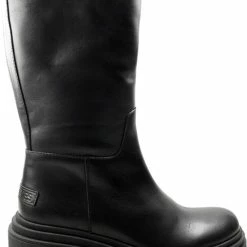 Shabbies Amsterdam Shabbies 183020285 Enkelboots - Enkellaarsjes - Dames - Zwart - Maat 39 -Dames Winkel 550x738 1