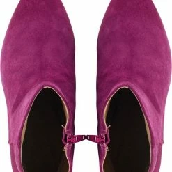 VIA VAI Noelle Rox Enkellaarsjes Dames - Paars - Maat 40 -Dames Winkel 550x739