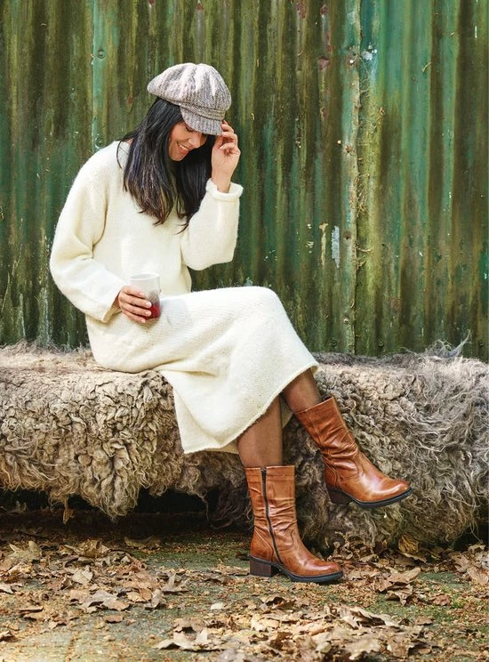 Wolky Laarzen Edmonton Cognac Leer 9 Wolky Laarzen Edmonton Cognac Leer - Afbeelding 7