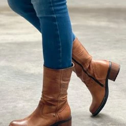 Wolky Laarzen Edmonton Cognac Leer 25 Wolky Laarzen Edmonton Cognac Leer -Dames Winkel 550x745 6