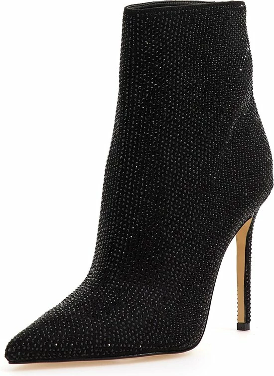 Guess Selmay Dames Enkellaars/Hak - Zwart - Maat 40 5 Guess Selmay Dames Enkellaars/Hak - Zwart - Maat 40 - Afbeelding 3