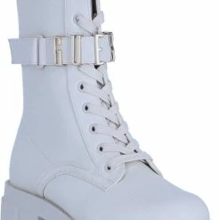 Guess Madox Veterboots - Laarzen Met Veters - Dames - Wit - Maat 38 -Dames Winkel 550x763 1