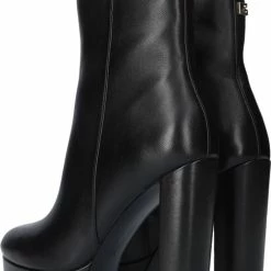Guess Dennis Dames Enkellaarzen/Hak - Zwart - Maat 38 -Dames Winkel 550x771 3