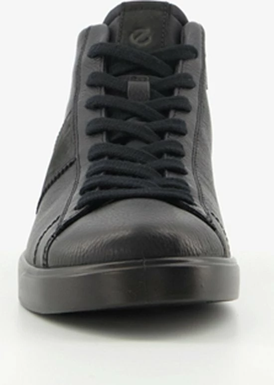 ECCO Street Lite Hoge Dames Veterschoenen - Zwart - Maat 42 - Echt Leer - Uitneembare Zool 8 ECCO Street Lite Hoge Dames Veterschoenen - Zwart - Maat 42 - Echt Leer - Uitneembare Zool - Afbeelding 6