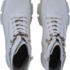 Guess Madox Veterboots - Laarzen Met Veters - Dames - Wit - Maat 38 -Dames Winkel 550x775 3