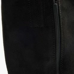 Graceland Lange Zwarte Laars Hoge Hak - Maat 37