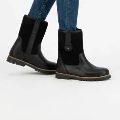 NoGRZ R.Cassels Dames Outdoorlaarzen - Wol Gevoerd - Zwart Leer - Maat 36 -Dames Winkel 550x794 8