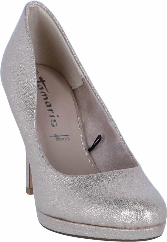 Tamaris Pump - Vrouwen - Goud - Maat 38 13 Tamaris Pump - Vrouwen - Goud - Maat 38 - Afbeelding 11
