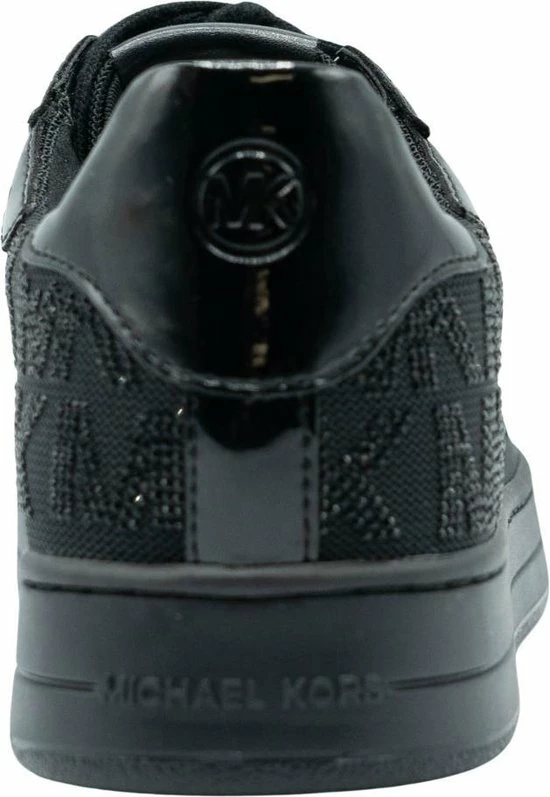 Michael Kors Keating Lace Up Dames Sneaker - Zwart - Maat 36 6 Michael Kors Keating Lace Up Dames Sneaker - Zwart - Maat 36 - Afbeelding 4