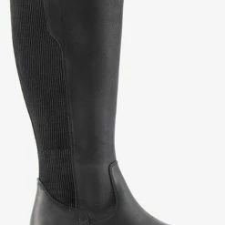 Jana Hoge Dames Laarzen - Zwart - Maat 41 -Dames Winkel 550x799