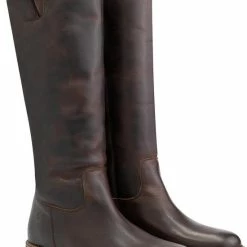 Travelin Daneborg - Leren Dameslaars - Wol Gevoerd - Donkerbruin Leer - Maat 40 -Dames Winkel 550x803 2