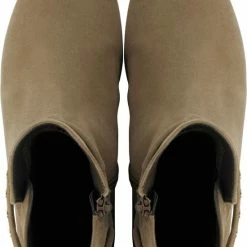 Gabor Enkellaarsjes Dames / Laarzen / Damesschoenen - Suède - 92.716.44 - Beige - Maat 39 -Dames Winkel 550x807