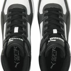 PUMA Rebound JOY Unisex Sneakers - DarkShadow/Black/White - Maat 45 -Dames Winkel 550x808