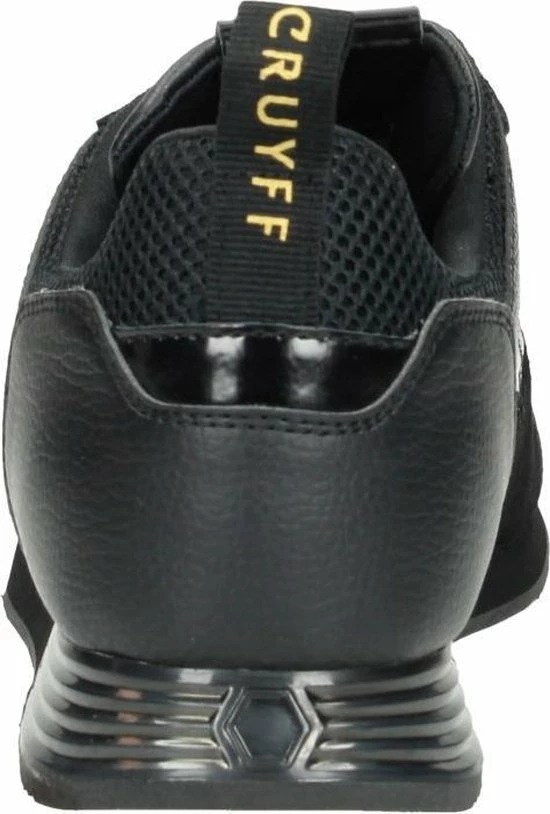 Cruijff Classics Cruyff Classics Dames Lage Sneakers Lusso - Zwart - Maat 42 6 Cruijff Classics Cruyff Classics Dames Lage Sneakers Lusso - Zwart - Maat 42 - Afbeelding 4