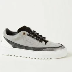 Mason Garments Firenze Sneaker Met Suède Details - Grijs - Maat 40
