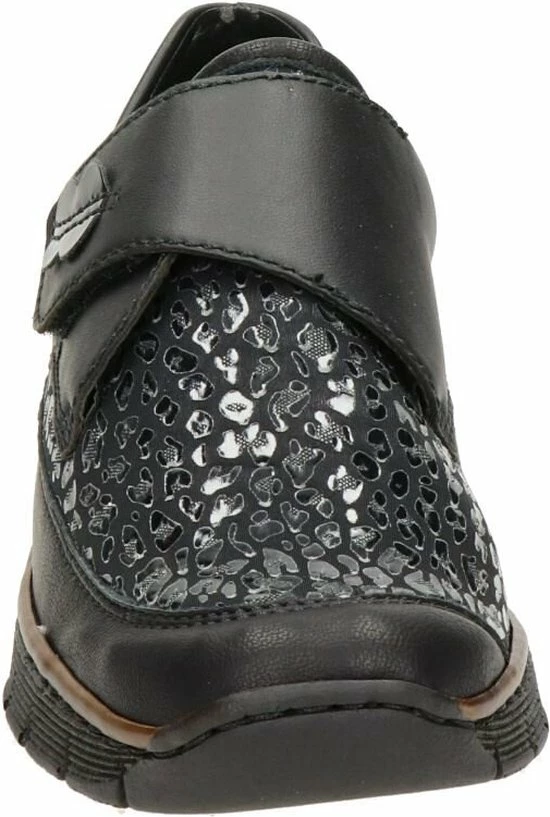 Rieker Instappers Zwart Synthetisch - Dames - Maat 39 16 Rieker Instappers Zwart Synthetisch - Dames - Maat 39 - Afbeelding 14