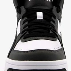 PUMA Rebound JOY Unisex Sneakers - DarkShadow/Black/White - Maat 45 -Dames Winkel 550x819