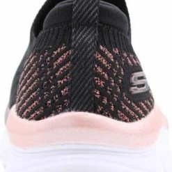 Skechers D'Lux Walker Vegan Zwarte Sneaker -Dames Winkel 550x820 3