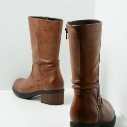 Wolky Laarzen Edmonton Cognac Leer 22 Wolky Laarzen Edmonton Cognac Leer -Dames Winkel 550x822