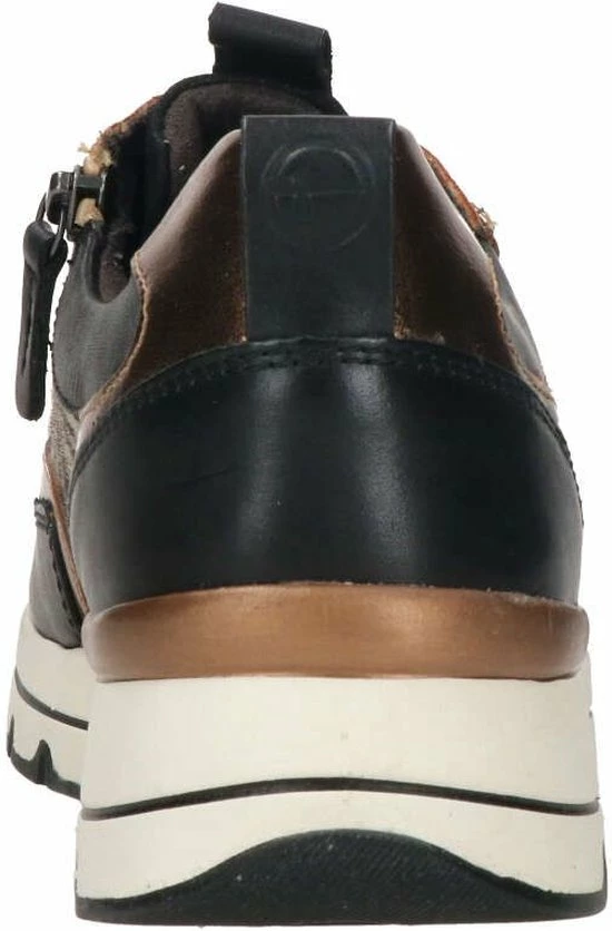 Tamaris Sneakers Zwart Leer 102406 - Dames - Maat 39 10 Tamaris Sneakers Zwart Leer 102406 - Dames - Maat 39 - Afbeelding 8