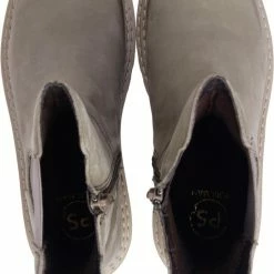 PS Poelman Chelsea Boots Dames / Laarzen / Damesschoenen - Nubuck - P1001 Nub - Groen - Maat 37 12 PS Poelman Chelsea Boots Dames / Laarzen / Damesschoenen - Nubuck - P1001 Nub - Groen - Maat 37 -Dames Winkel 550x837 1